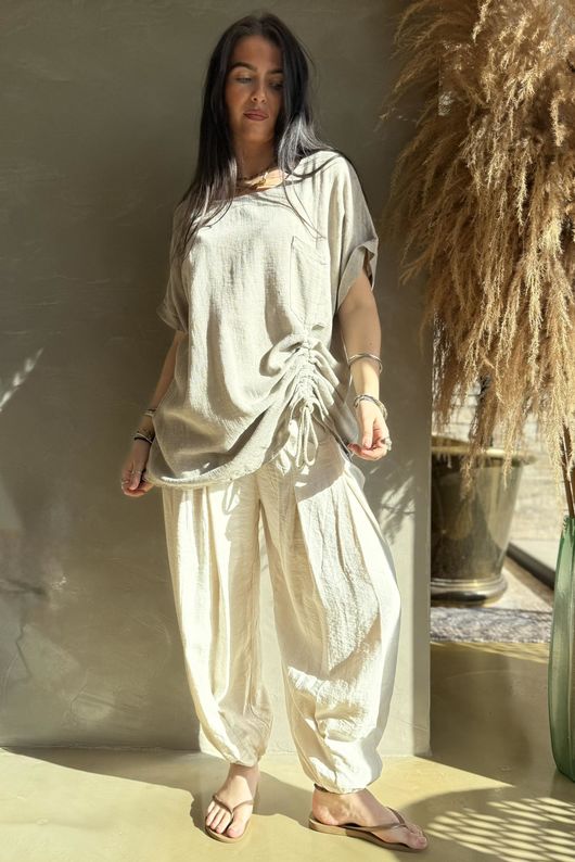 Santa Eulalia Hitch Top Washed Mocha